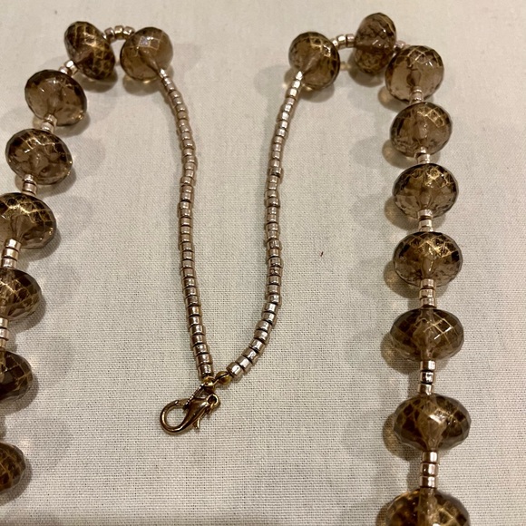 Vintage Opera Length Metallic Bead Necklace - Picture 8 of 16